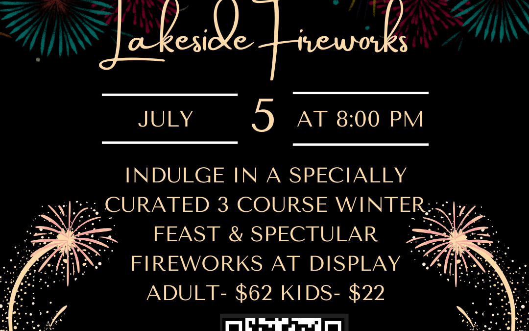 Barcella Dinner & Fireworks- 5th July